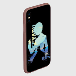 Чехол для iPhone XS Max матовый Keyaru - фото 2