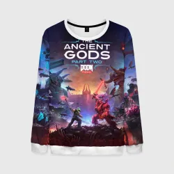 Мужской свитшот 3D Doom Eternal: The Ancient Gods