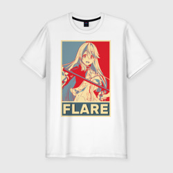 Flare Jioral – Мужская футболка хлопок Slim с принтом купить