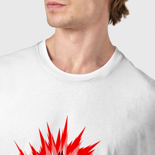 Мужская футболка хлопок DRAGON BALL | ДРАГОН БОЛЛ, цвет белый - фото 6