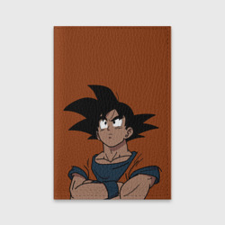 Обложка для паспорта матовая кожа Dragon ball Драгон болл
