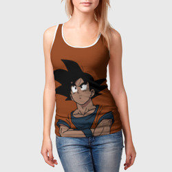 Женская майка 3D Dragon ball Драгон болл - фото 2