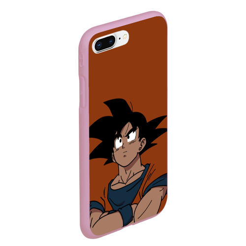 Чехол для iPhone 7Plus/8 Plus матовый Dragon ball Драгон болл, цвет розовый - фото 3