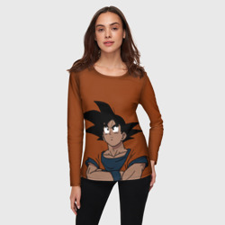 Женский лонгслив 3D Dragon ball Драгон болл - фото 2