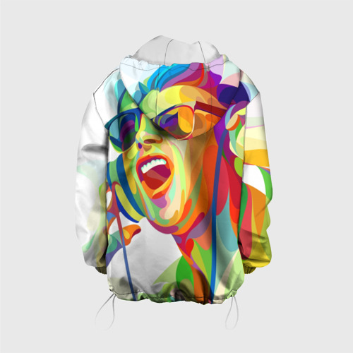 Детская куртка 3D Слушаем Музыку Вместе, цвет белый - фото 2