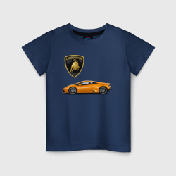 Детская футболка хлопок Lamborghini