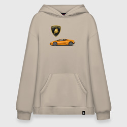 Худи SuperOversize хлопок Lamborghini