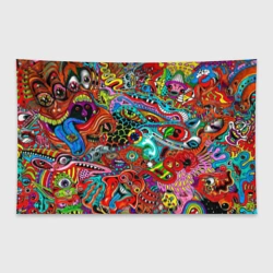 Флаг-баннер Abstraction bright