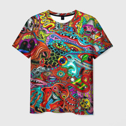 Яркая абстракция bright abstraction – Мужская футболка 3D с принтом купить со скидкой в -26%