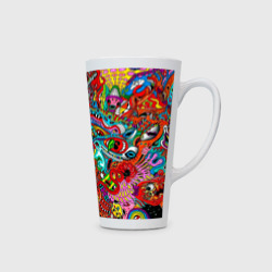 Кружка Латте Abstraction bright - фото 2