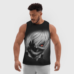 Мужская спортивная майка 3D Tokyo ghoul Токийский гуль - фото 2