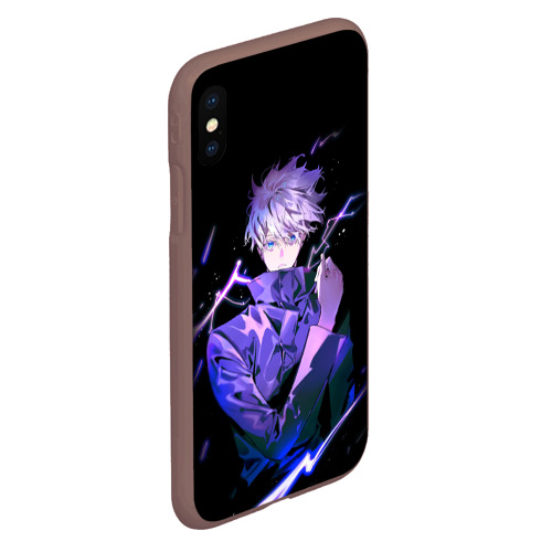 Чехол для iPhone XS Max матовый Jujutsu Kaisen, цвет коричневый - фото 3