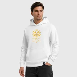 Мужская толстовка хлопок Пираты Сердца Ван Пис - фото 2