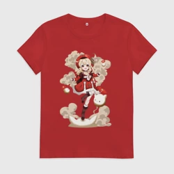 Женская футболка хлопок Кли с помощниками