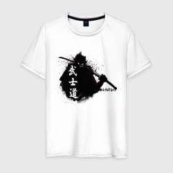 Мужская футболка хлопок Busido - путь воина демонического