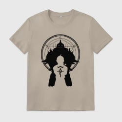 Мужская футболка хлопок Стальной алхимик