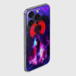 Чехол для iPhone 16 Pro Max силиконовый с защитой камеры Магическая битва Sukuna - фото 2