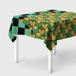 Скатерть 3D Танджиро и Томиока