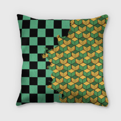 Подушка 3D Танджиро и Томиока