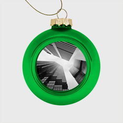 Ёлочный шар стеклянный/пластиковый Минимализм