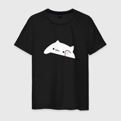 Bongo Cat – Мужская футболка хлопок с принтом купить со скидкой в -20%