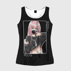 Женская майка 3D Zero Two