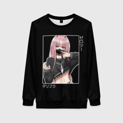 Женский свитшот 3D Zero Two