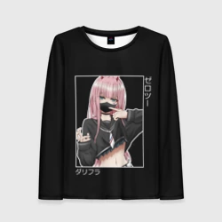 Женский лонгслив 3D Zero Two