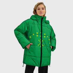 Женская зимняя куртка Oversize Адыгея - фото 2