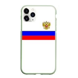 Чехол для iPhone 11 Pro матовый СБОРНАЯ РОССИИ 2021