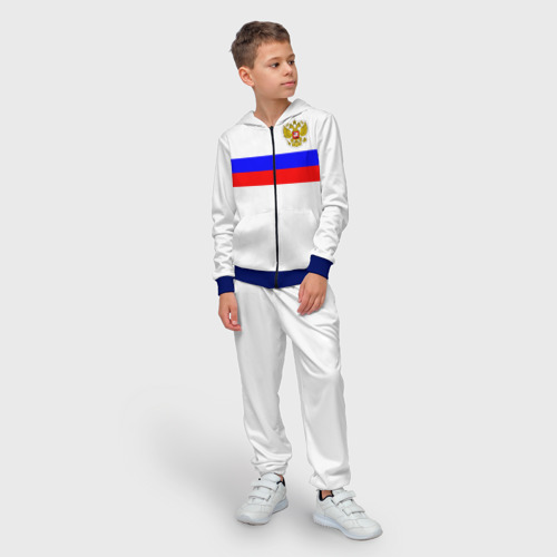Детский 3D костюм с принтом Сборная России 2021, фото на моделе #1