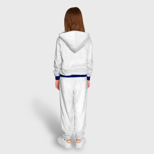 Детский 3D костюм с принтом Сборная России 2021, вид сзади #2