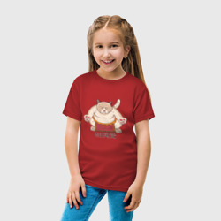 Детская футболка хлопок Толстый Кот Сумо - фото 2