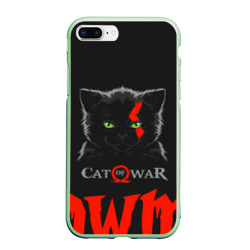 Cat of war – Чехол для iPhone 7Plus/8 Plus матовый с принтом купить