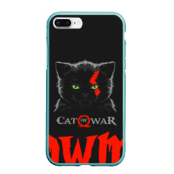 Чехол для iPhone 7Plus/8 Plus матовый Cat of war