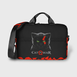 Сумка для ноутбука 3D Cat of war