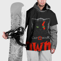 Накидка на куртку 3D Cat of war