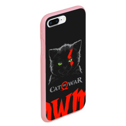 Чехол для iPhone 7Plus/8 Plus матовый Cat of war - фото 2