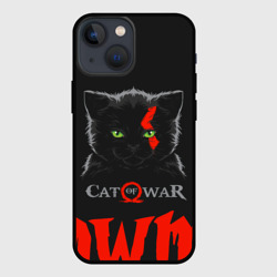 Чехол для iPhone 13 mini Cat of war