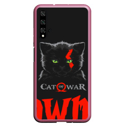 Чехол для Honor 20 Cat of war