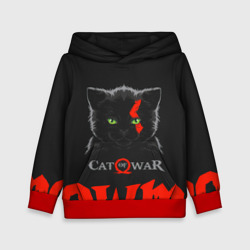 Детская толстовка 3D Cat of war