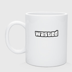 Кружка керамическая Wasted