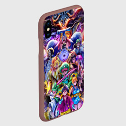 Чехол для iPhone XS Max матовый One piece Ван Пис персонажи - фото 2