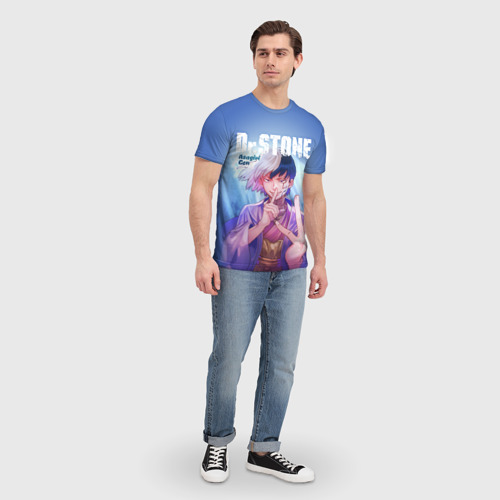 Мужская футболка 3D с принтом Asagiri Gen, вид сбоку #3