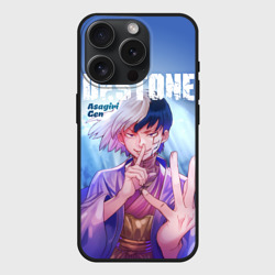 Чехол силиконовый для Apple iPhone 15 Pro матовый Asagiri Gen