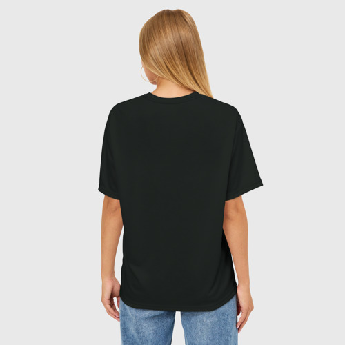 Женская футболка oversize 3D Senkuu, цвет 3D печать - фото 4