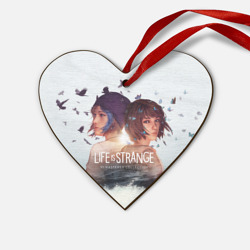 Деревянная игрушка Сердце Life is Strange Remaster