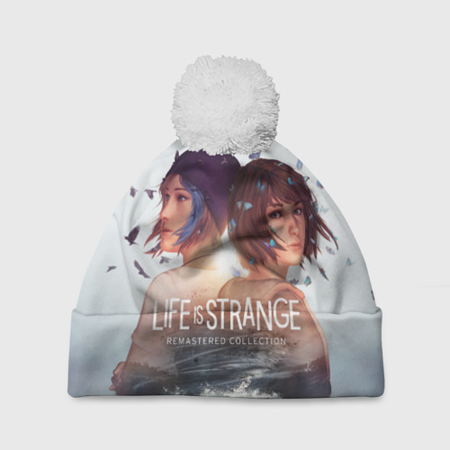 Шапка 3D c помпоном Life is Strange Remaster, цвет 3D печать