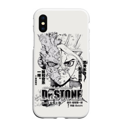 Чехол для iPhone XS Max матовый Dr. Stone Senkuu