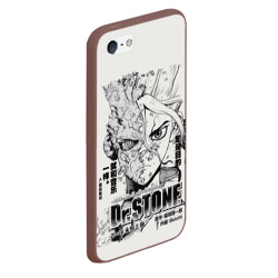 Чехол для iPhone 5/5S матовый Dr. Stone Senkuu - фото 2